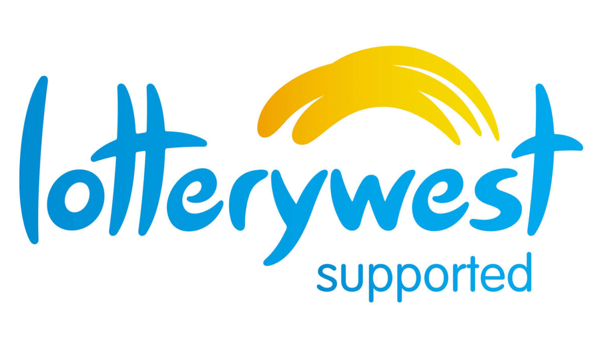 Lotterywest supported logo