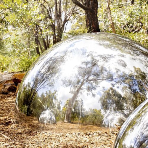 Sculpture on the Scarp Domes