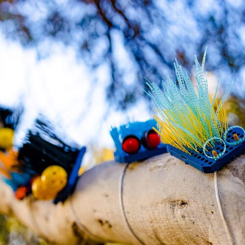 Sculpture on the Scarp tree creatures