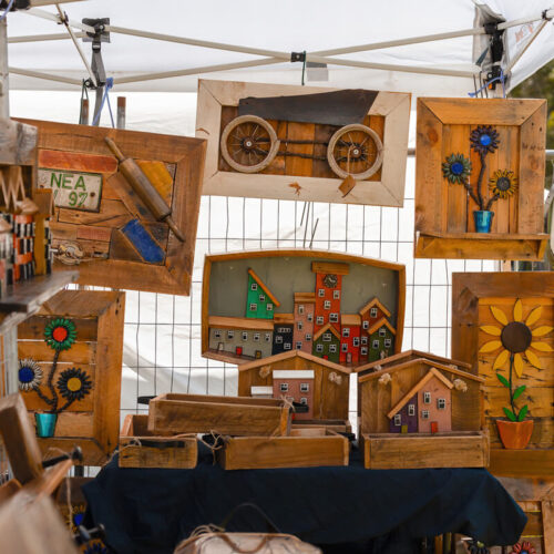 Stall at the Darlington Arts Festival